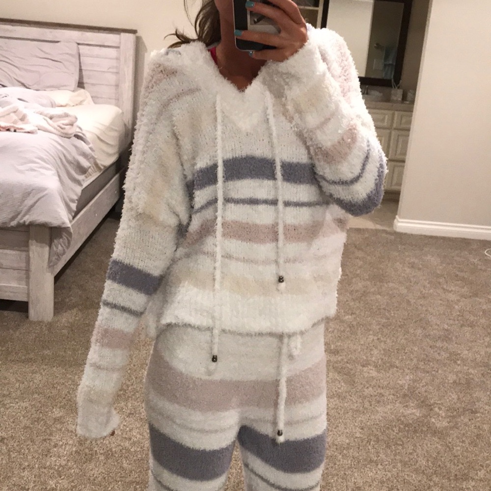 Fuzzy knit top. Brand new.
